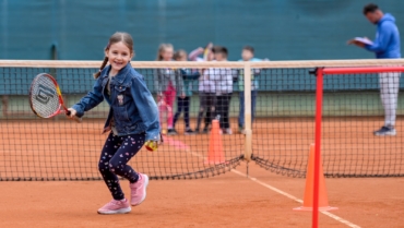 Olimpijski festival dječjih vrtića grada Varaždina nastavljen na teniskim terenima Varteks