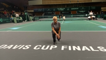 Draženka Vurušić na ovogodišnjem Davis Cup Finals Split